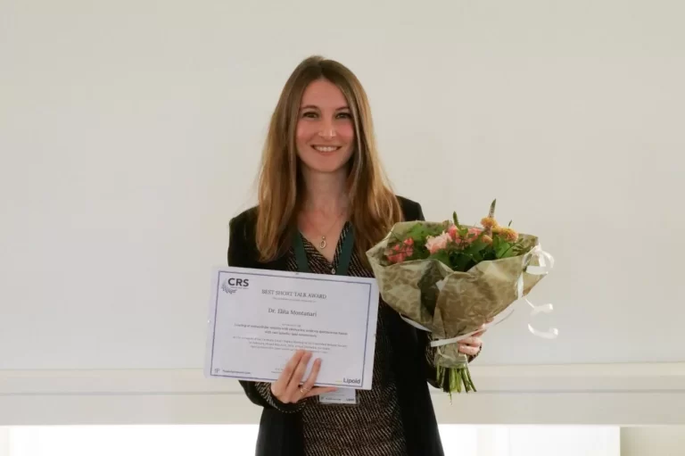 Best short talk presentation award
